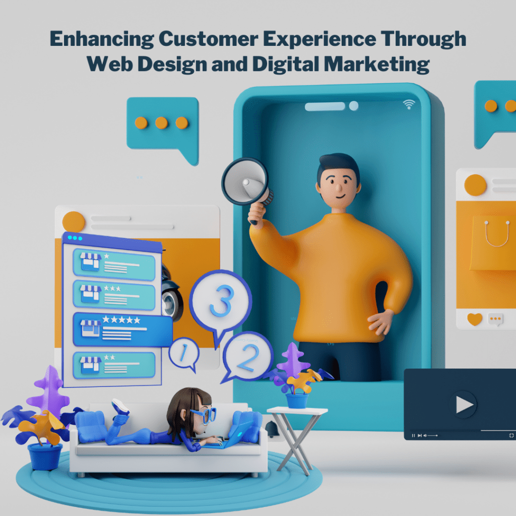 Enhancing Customer Experience Through Web Design and Digital Marketing